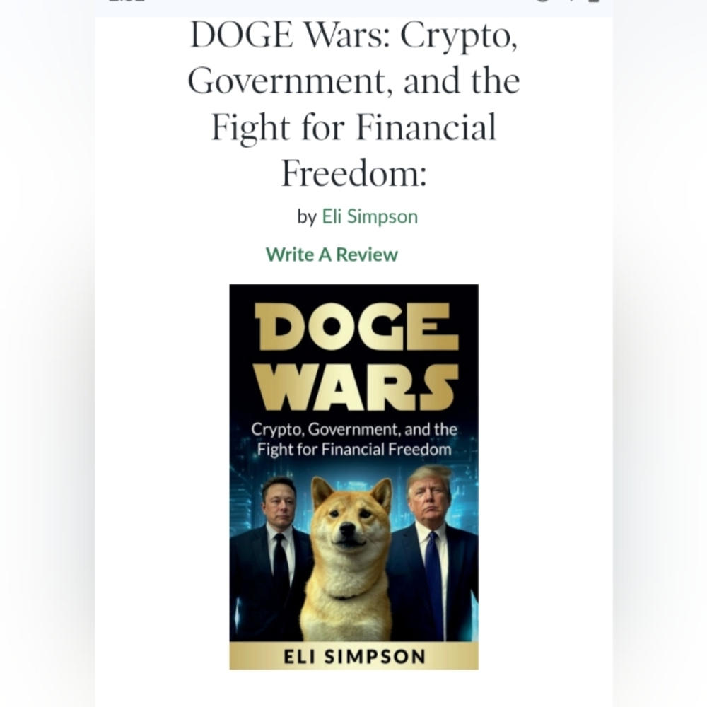 Doge Wars Book By Eli Simpson, Brand New, Paperback